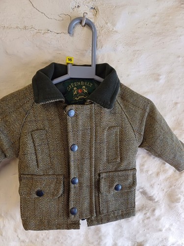 CHILDRENS WATERPROOF TWEED JACKET ,BREATHABLE SALE WALKING SHOOTING Autumn Sale - Picture 3 of 3