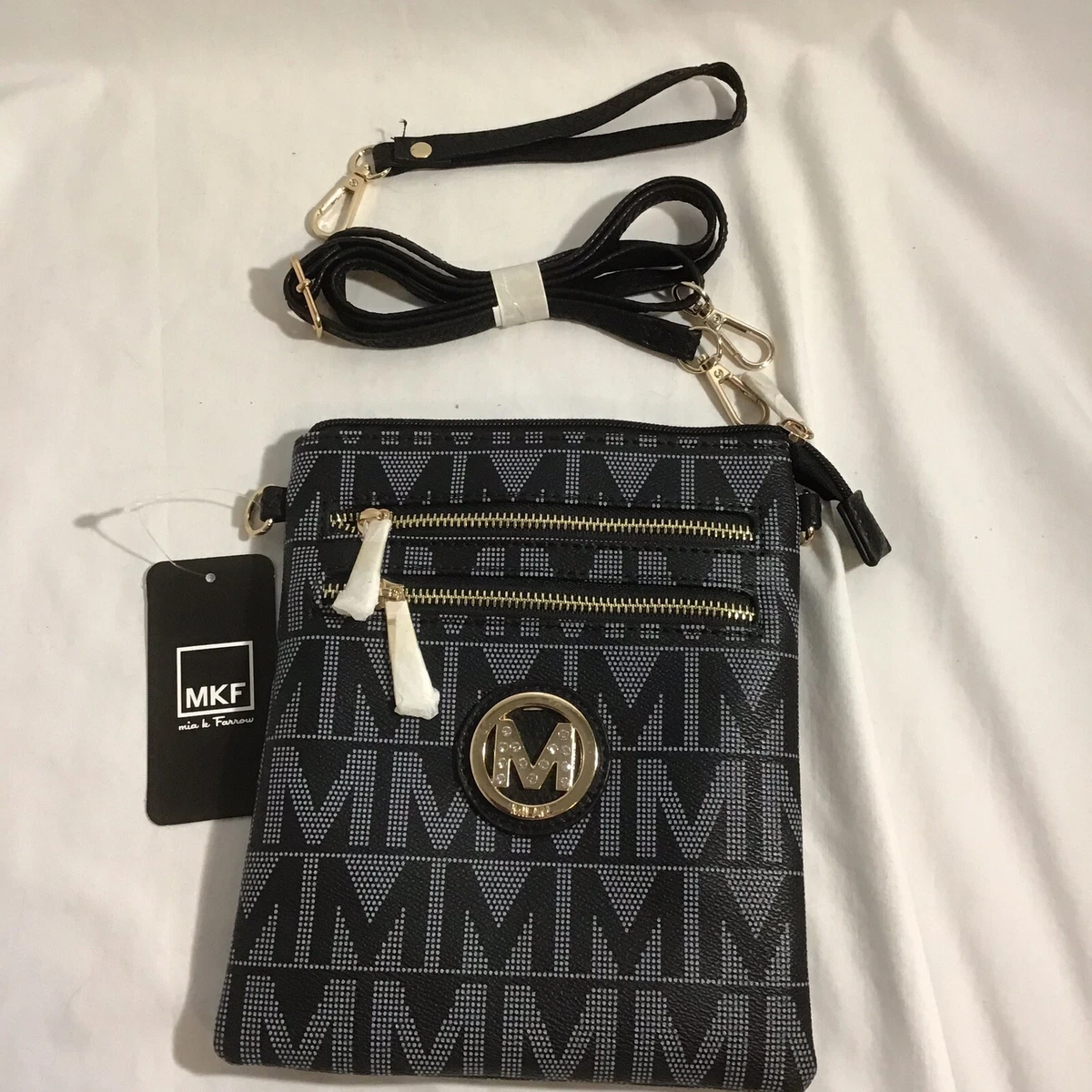 MKF Collection Andrea Milan M Signature Crossbody Handbag by Mia K