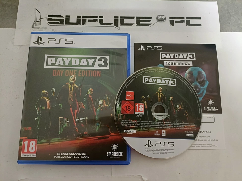 PAYDAY 3 Day One Edition PS5 Version Française, photo 1 sur 2