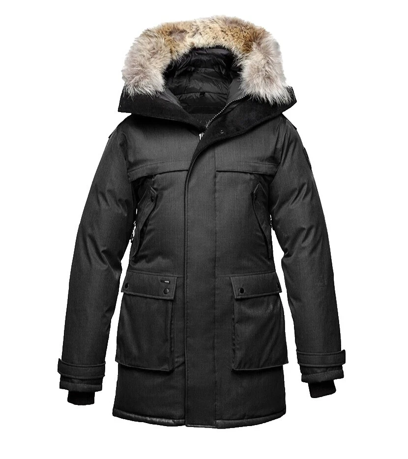 Black Parka Coats, Jackets & Vests for Men