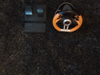 SPEEDLINK DRIFT O.Z. Racing Wheel USB Gaming Lenkrad für PC - Schwarz/Orange...