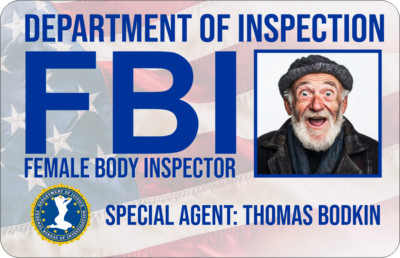 Personalisierte lustige FBI GEFÄLSCHTE Ausweise Streich Geschenk individuelles Foto & Text