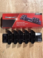 Snap-On WRRAK5BK BLACK Wrench Rack - Holds 5 Wrenches. NEW! Tool Box Organizer
