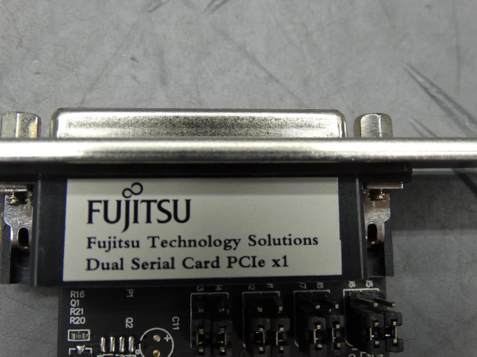 Fujitsu Technology Dual Serial Card PCIe x1 PI4952-15X2A - Image 4 of 4