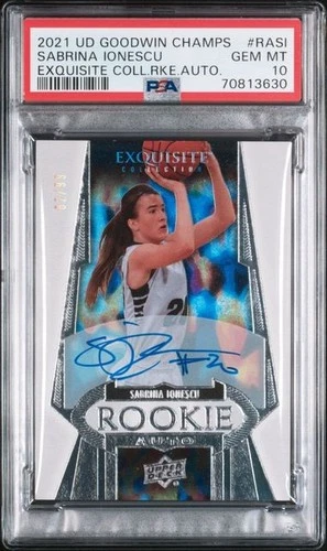Sabrina Ionescu 2021 Upper Deck Sabrina Ionescu Auto