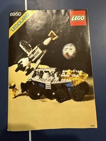 Vintage Space LEGO Space: Mobile Rocket Transport (6950) 100% Complete
