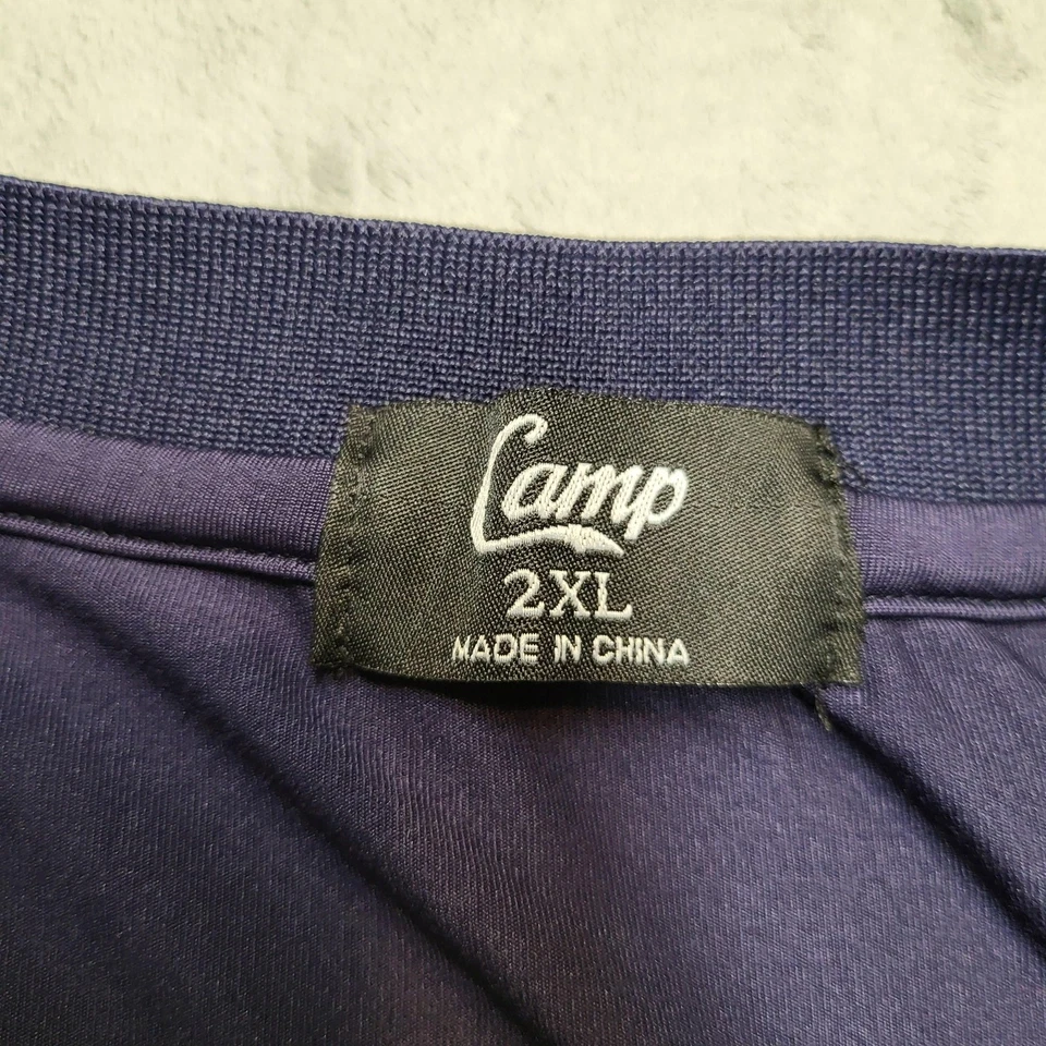 Camiseta deportiva de fútbol Camp Good Life Beast Mode para hombre 2XL azul rojo poliéster Foto 2 de 4