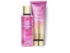 Victoria's Secret Pure Seduction Fragrance Mist  Lotion Set Regular Size Pink