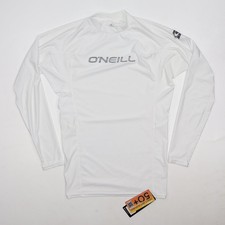 O'Neill T-Shirt Men's White XL Polyester Spandex Rashguard UV UPF 50 