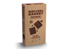 Nature's Bakery Double Chocolate Brownie Bars 12 Count Soft Baked Vegan Snack