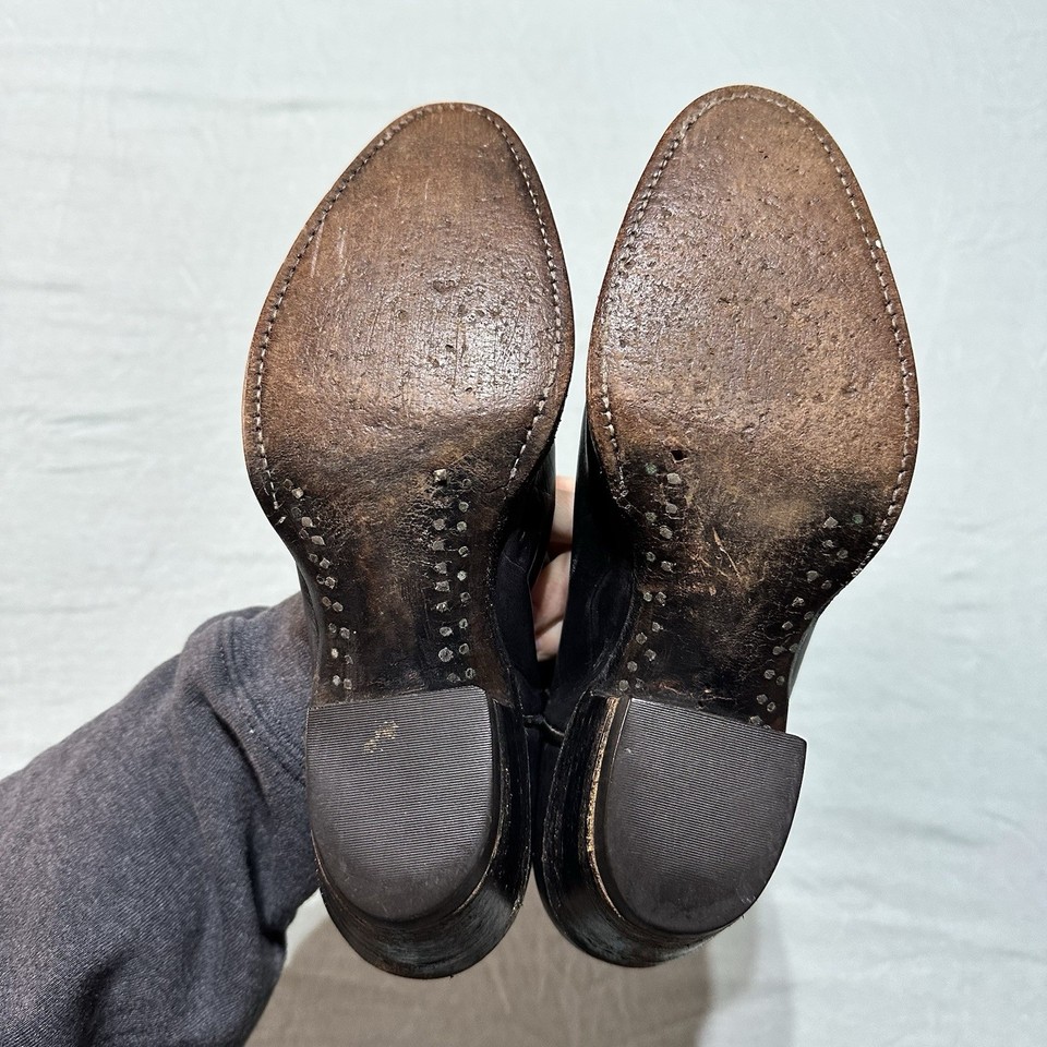 Bottes de cowboy vintage Larry Mahan lézard femme 6 (260