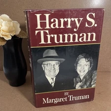 Vintage 1973, "Harry S. Truman" By Margaret Truman Hardcover Biography/History 