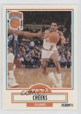 1990-91 Fleer Maurice Cheeks #124 HOF 0z2x