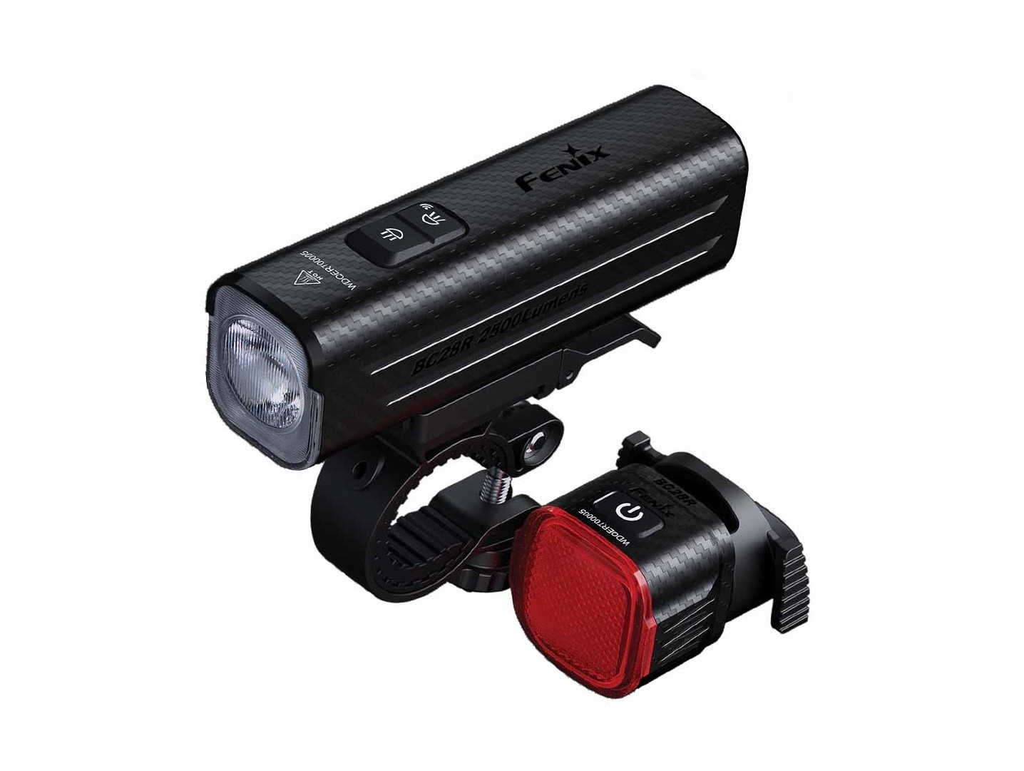 Fenix BC28R USB-C Charging 2500 Lumens LED Bicycle Bike Light Combo