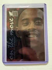1996-97 Fleer Metal #109 Kenny Anderson On the Move Portland Trail Blazers