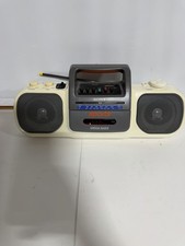 Sony Sports CFS-914 Mega Bass AM/FM Cassette Boombox Portable Radio READ