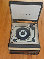Bush RP50 1960's record player - for spares - turntable turns but no sound