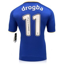 Didier Drogba Signed Original Chelsea 2008-09 UCL Football Shirt. BNWT