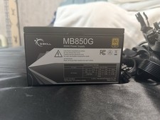 G.SKILL MB850G 850W ATX Modular Power Supply, 80 Plus Gold Certified, Black