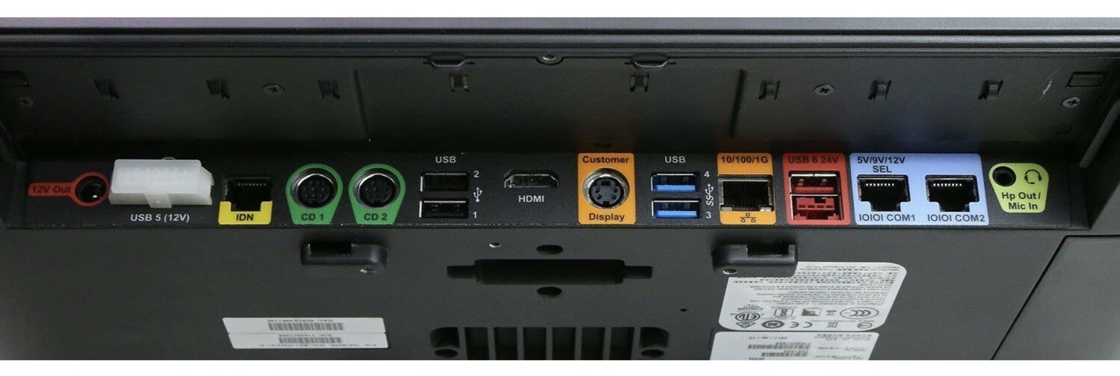 Oracle-Micros Workstation 6(610) POS, Win 10, 스탠드 및 전원 공급 장치 포함. 3