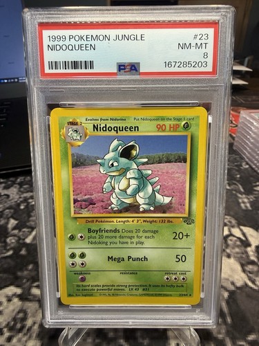 Nidoqueen (Unlimited) graded PSA 8 for sale on eBay