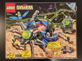 Lego 6977 Arachnoid Star Base - 100% Complete - with Box - w/Instructions - READ