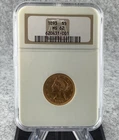1893 $5 Liberty Head Gold Coin NGC MS62
