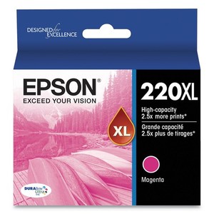 Epson 220XL Magenta Ink Cartridge Genuine New Sealed