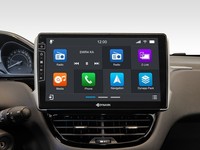 Autoradio Dab+ Android Auto Wireless Bluetooth USB FüR Peugeot 208 10 Zoll