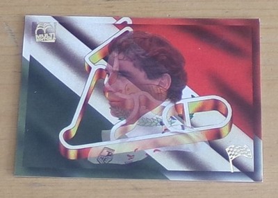 1995 # 105 AYRTON SENNA CIRCUIT BROTHERS RODRIGUEZ MEXIKO KARTE FORMEL 1