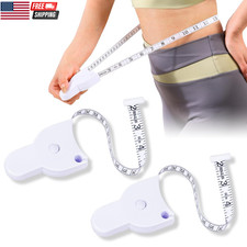 Body Measuring Tape, 2 Pack Retractable Measuring Tape for Body Measurements wit