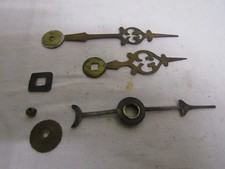 b6...ancienne paire d aiguille pour d horloge comtoise