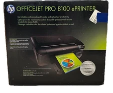 Brand New HP Officejet Pro 8100 Wireless Duplex Inkjet Printer