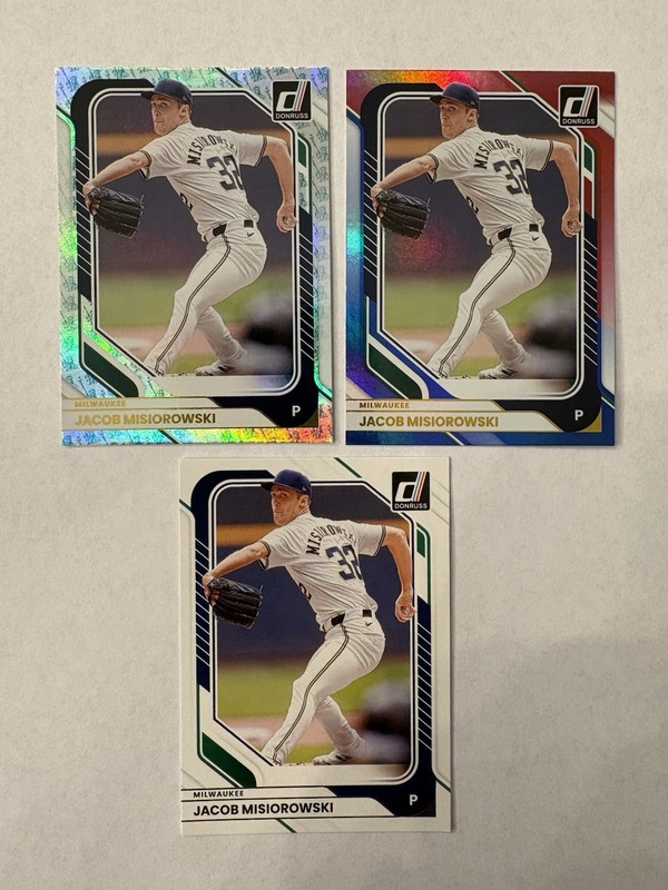 2026 Donruss #53 Jacob Misiorowski Liberty + Red/Blue + Base