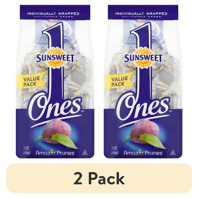 Dried Prunes Pitted Plums 12 oz Two Pack