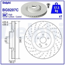 2x Delphi Scheibenbremse vorne A2214210912 A2214211312 26264765 2x Delphi Scheibenbremse vorne A2214210912 A2214211312 26264765
