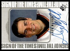 1999-00 SP Authentic Sign of the Times Autograph Doug Weight Auto Edmonton