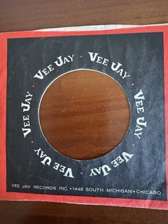 1 VEE JAY RECORD SLEEVE