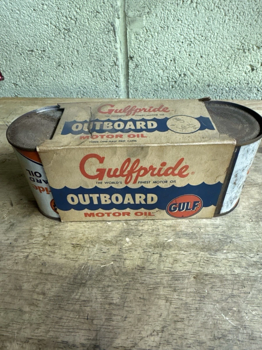 Gulf In Collectible Gas & Oil Advertising Cans And Buckets for