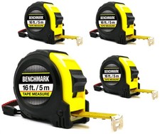 - 4 Pack of 16ft Tape Measures - Retractable,...