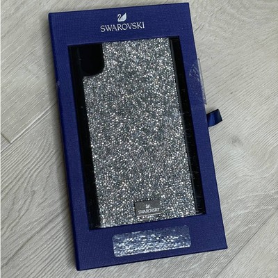 swarovski Glam Rock iPhone XS Max smartphone case Gray