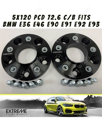 Spurverbreiterung zum Anschrauben 30mm für BMW E36 E46 E90 E91 E92 E93 5x120 72,6 x 2