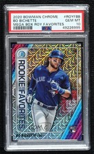 2020 Bowman Mega Box Mojo Refractor Bo Bichette #ROYF-BB PSA 10 GEM MT t3w