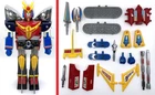 Vintage 1984 Sunrise Deluxe DAITARN 3 Diecast Robot Action Figure w/Accessories