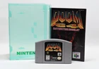 Doom 64 N64 Cartridge Cleaned and Tested Nice Condition w/ Manual Case Authentic