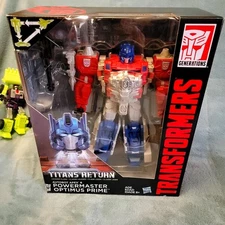 Titans Return Leader Class Autobot Apex And Powermaster Optimus Prime