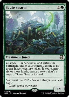 Scute Swarm 245 - NM - Commander: Modern Horizons 3