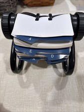 Rolodex Black Rotary Card File Wheel Office Desk Organizer New Cards