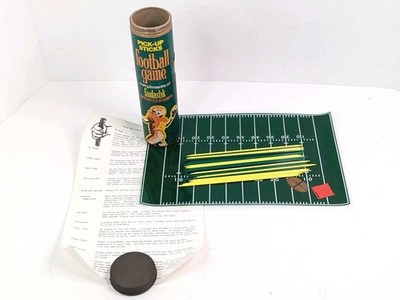 Pick-up Sticks Football Game Fantastik Spray Cleaner Texize Complete Vintage 