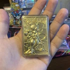 Vintage 1999 Burger King Pokemon 23k Gold Plated Mewtwo Collectible Card
